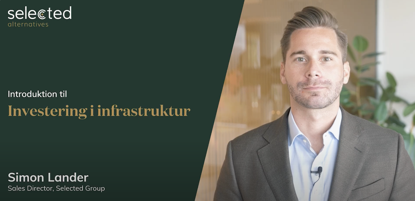 Videoguide til alternativ investering - Video 3 ud af 5