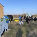 Mennesker på Gubsøtoftens legeplads