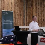 Tom Kristoffersen presenting at the quarterly event